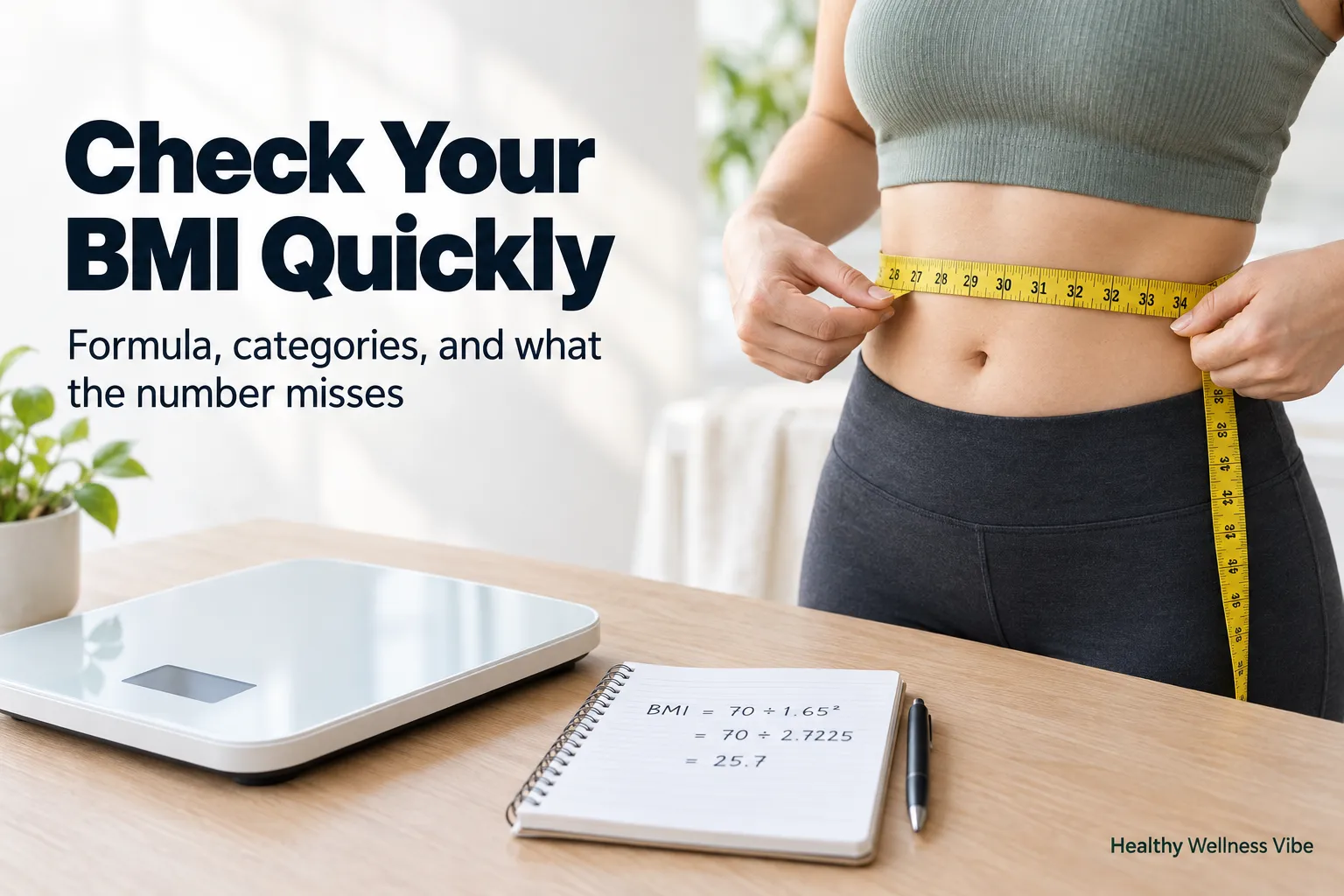 Body Mass Index Calculator: How to Check Your BMI and What the Result Means