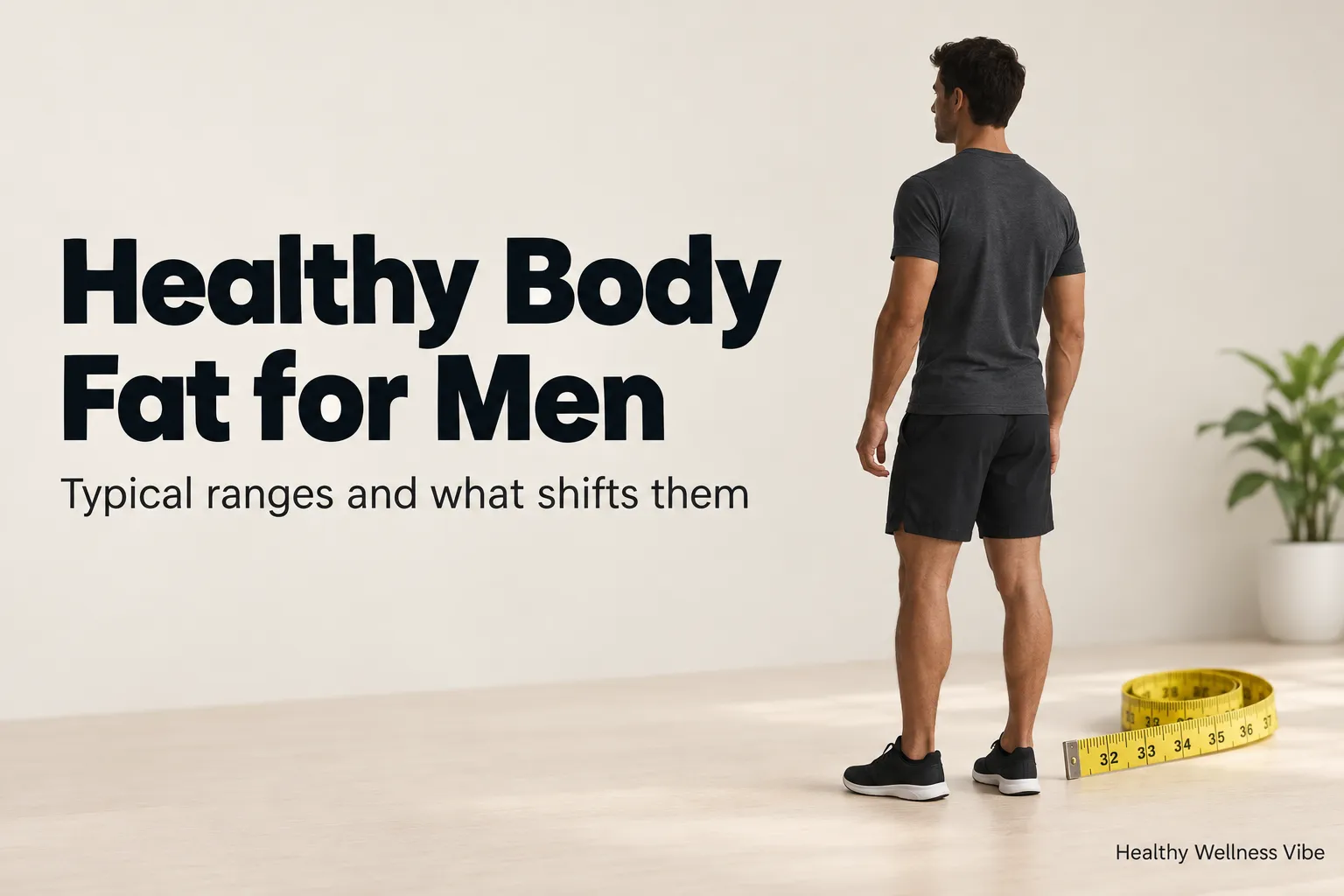 Healthy Body Fat Percentage for Men: Typical Ranges and What Affects Them